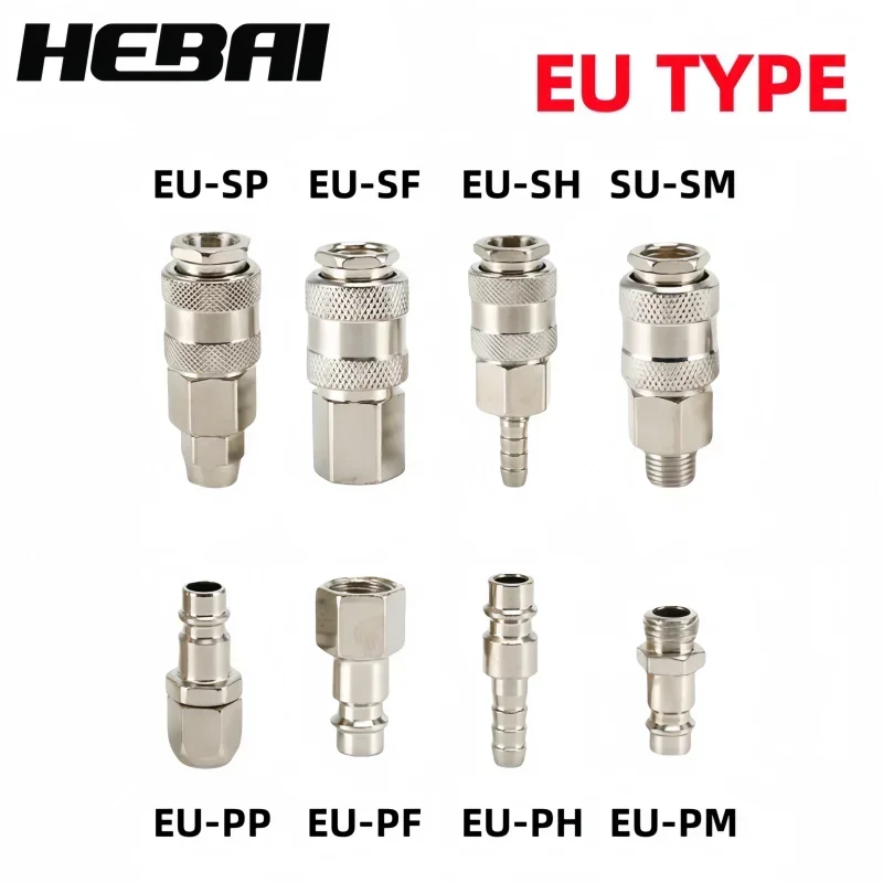 Compression Fitting Brass - Conector de Engate Rápido Padrão Europeu