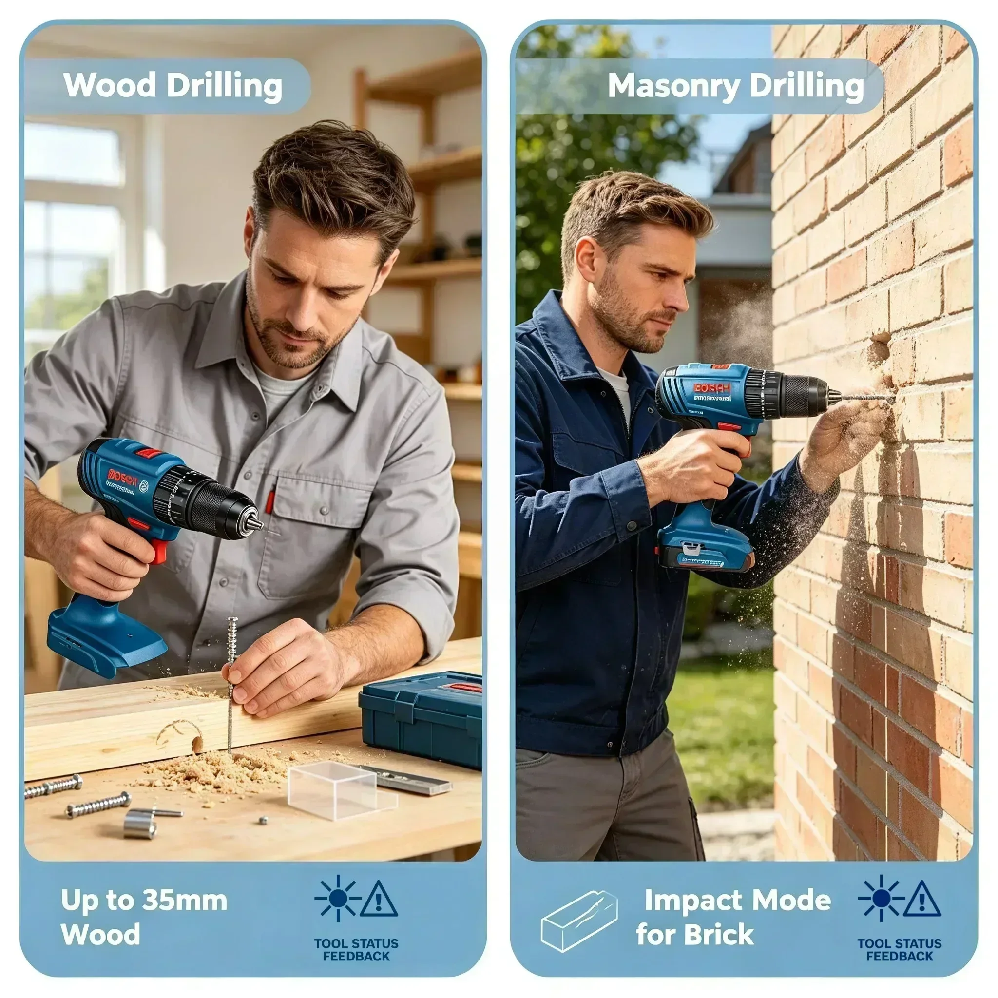 Furadeira de impacto sem fio B - Bosch Drill Gsb 18V avaliação e preço