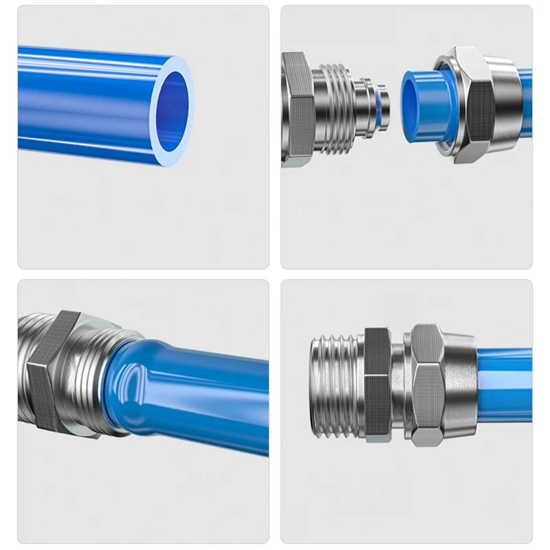 Acessórios pneumáticos de cobr - Compression Fitting Brass avaliação e preço