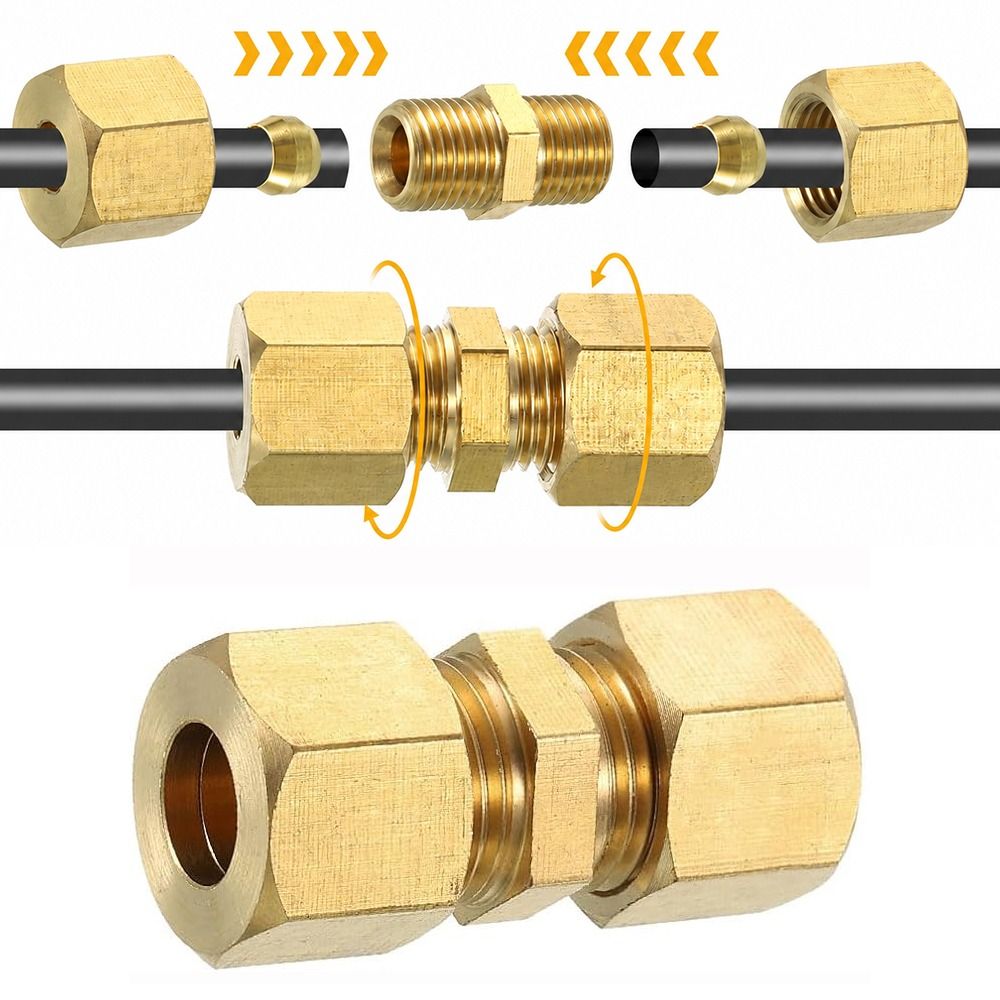 Conector de Compressão de Latã - Compression Fitting Brass avaliação e preço
