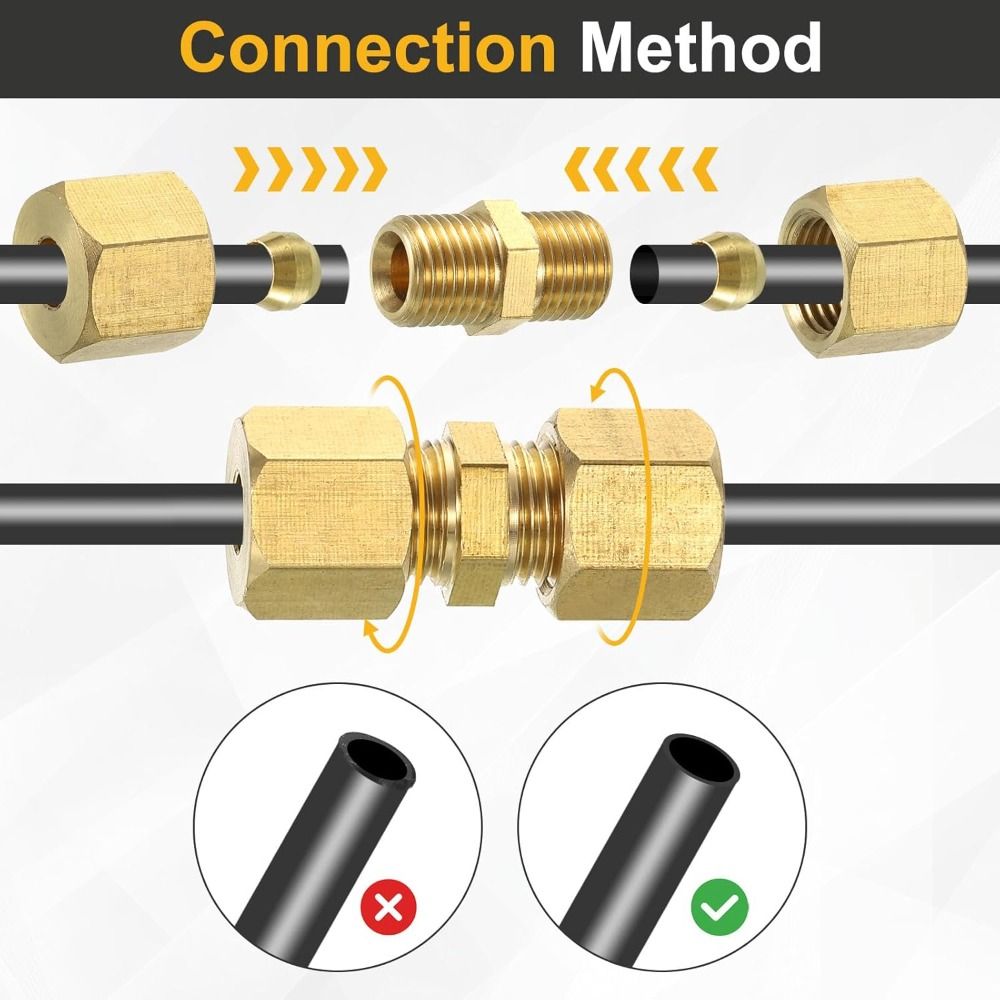 Conector de Compressão de Latã - Compression Fitting Brass avaliação e preço