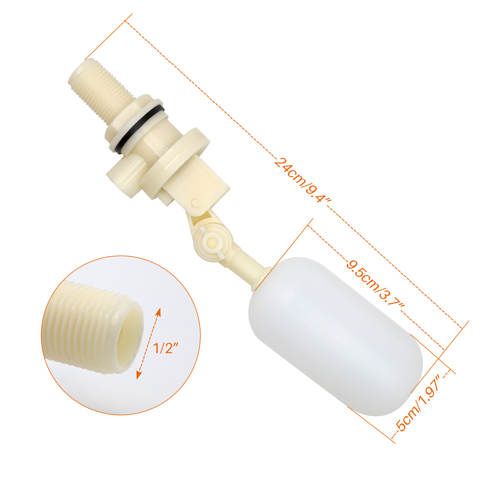3 pçs válvula flutuante com br - Float Ball Valve avaliação e preço